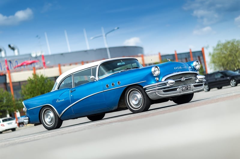 Vintage Wedding Car